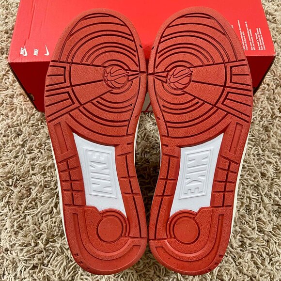 Nike Men’s Full Force Low Sneaker Shoes White Red FB1362-102, Size 9.5 (New) - Picture 11 of 16